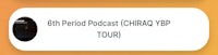 6th period podcast chiraq ybp tour